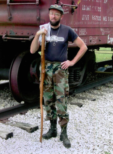 Hobo King speaks at historical society